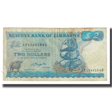 Banknote, Zimbabwe, 2 Dollars, 1980, KM:1a, VF(20-25)
