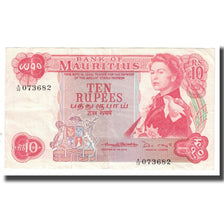 Banknot, Mauritius, 10 Rupees, KM:31a, EF(40-45)