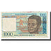 Banknote, Madagascar, 1000 Francs = 200 Ariary, KM:76a, VF(20-25)