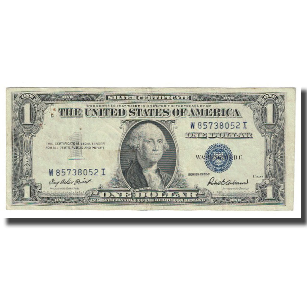 Billet, États-Unis, One Dollar, TB