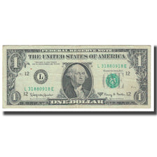 Billet, États-Unis, One Dollar, TB