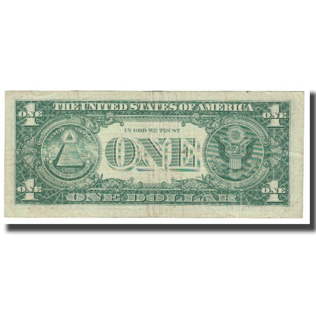 Billet, États-Unis, One Dollar, TB
