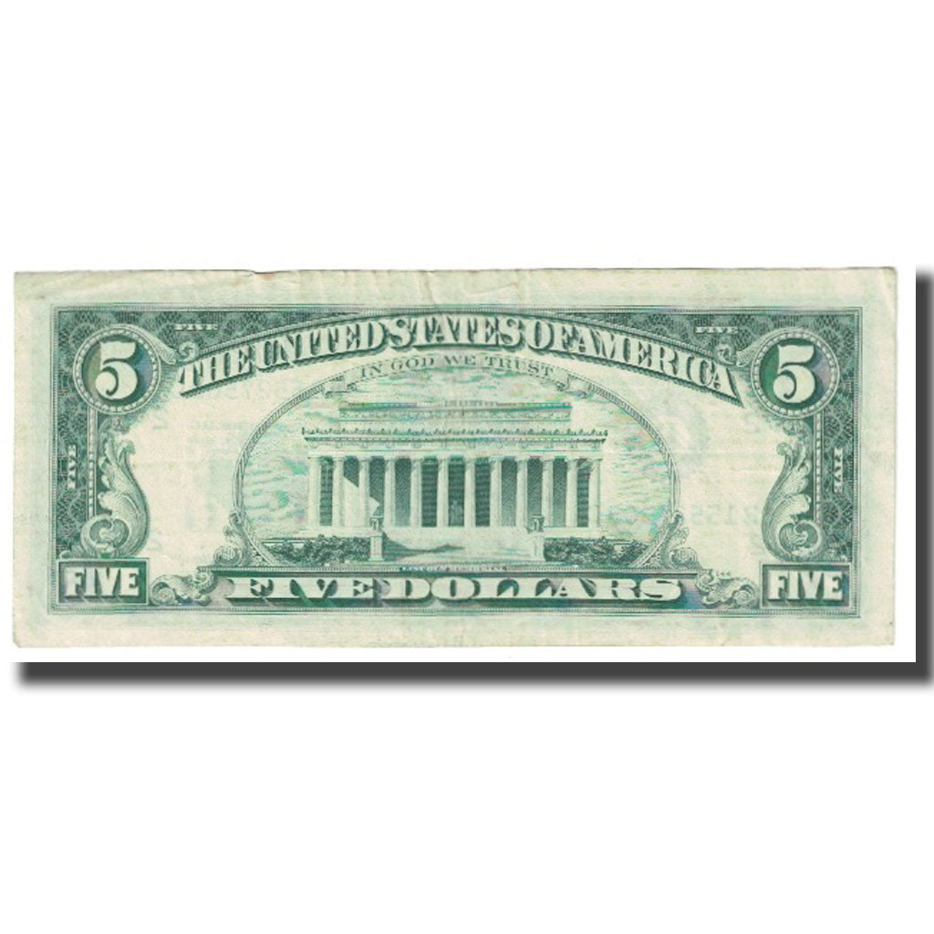 Geldschein, Vereinigte Staaten, Five Dollars, SS