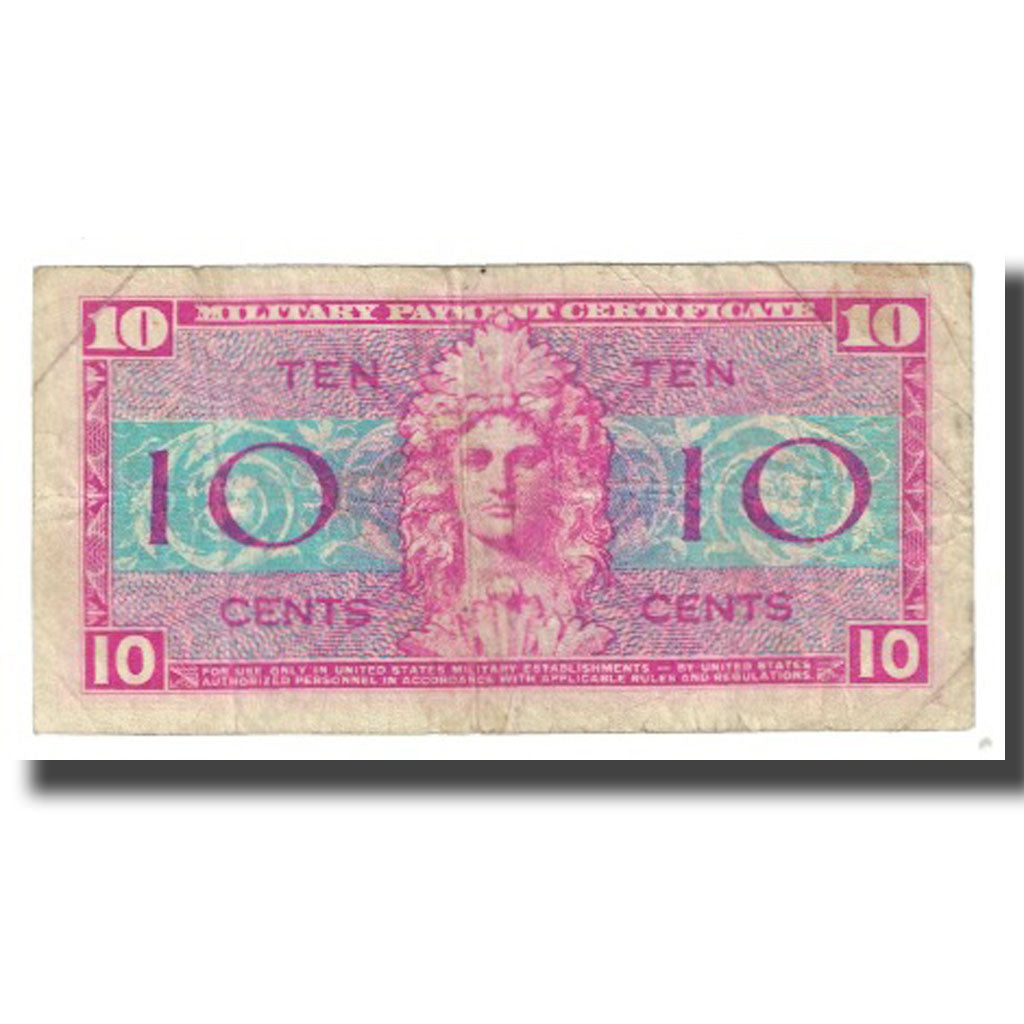 Banknote, United States, 10 Cents, 1954, KM:M30a, VF(20-25)