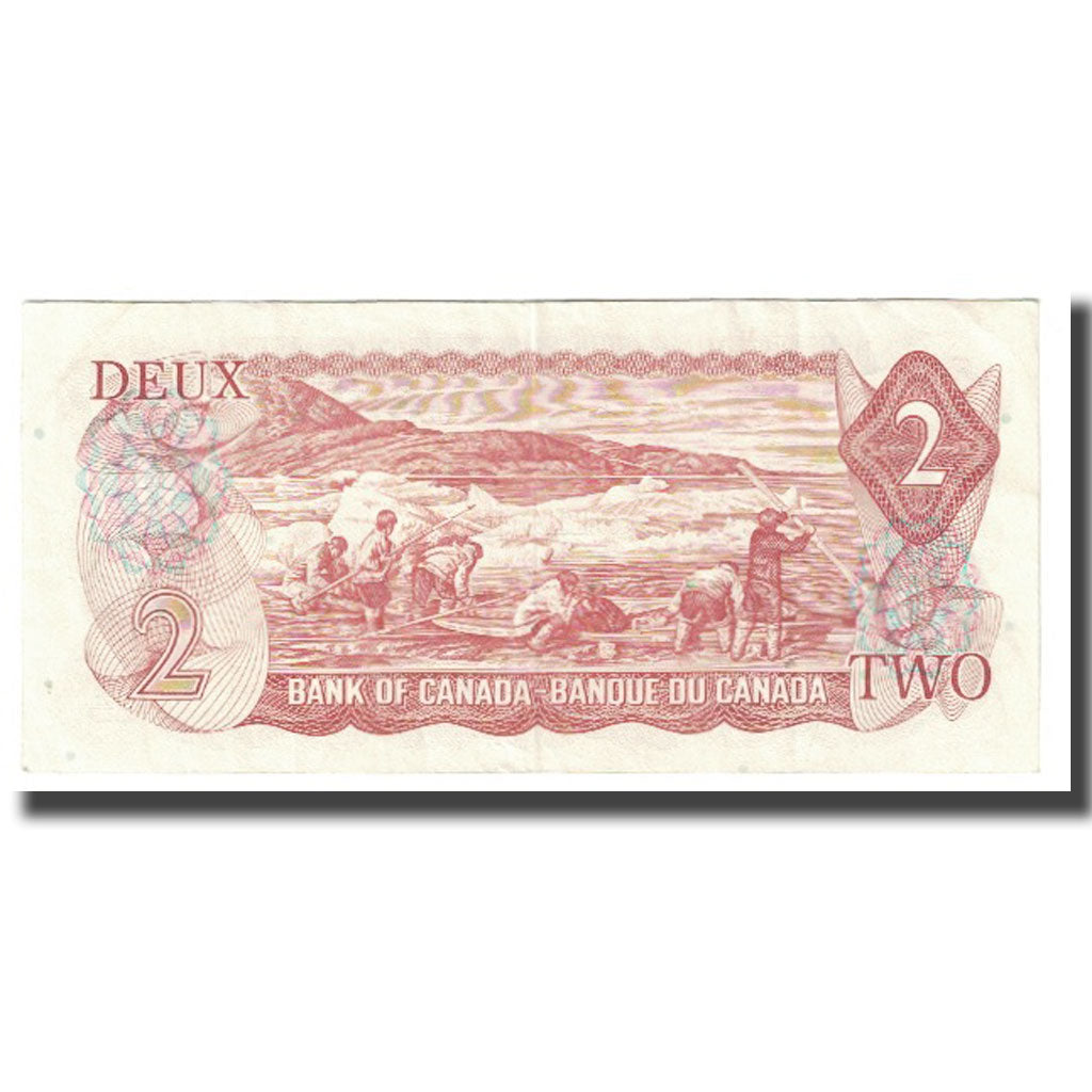 Banknote, Canada, 2 Dollars, 1974, KM:86a, AU(55-58)