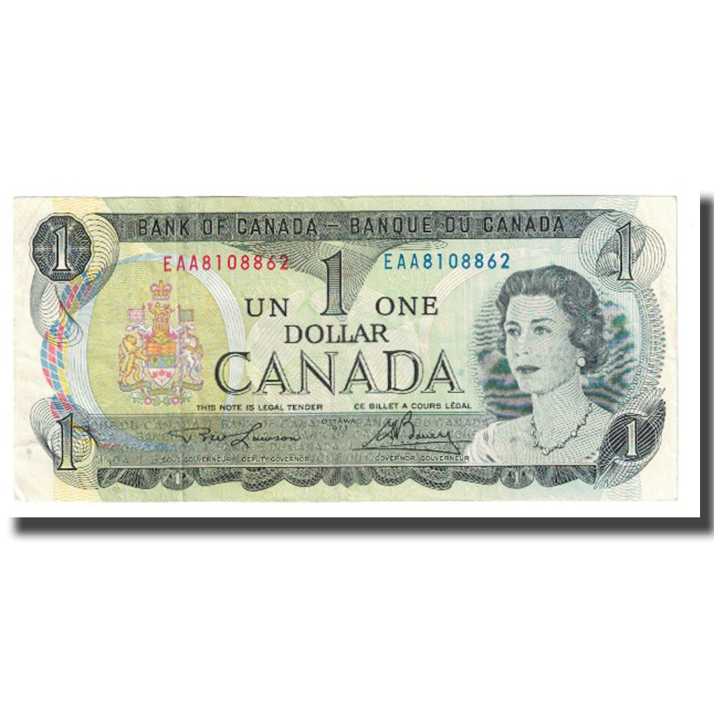 Geldschein, Kanada, 1 Dollar, 1973, KM:85a, SS