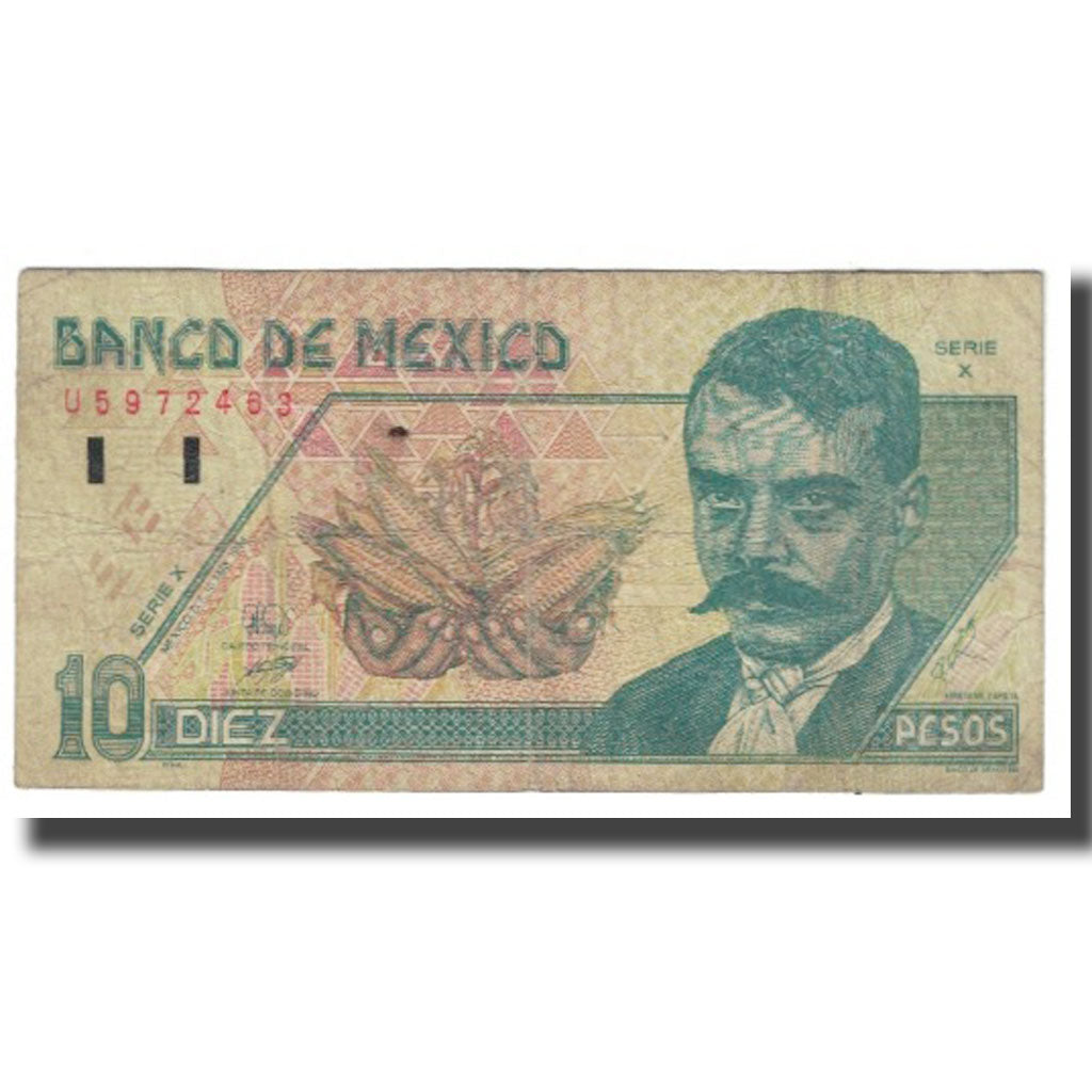 Banknote, Mexico, 10 Pesos, 1996, 1996-05-10, KM:105b, VF(20-25)