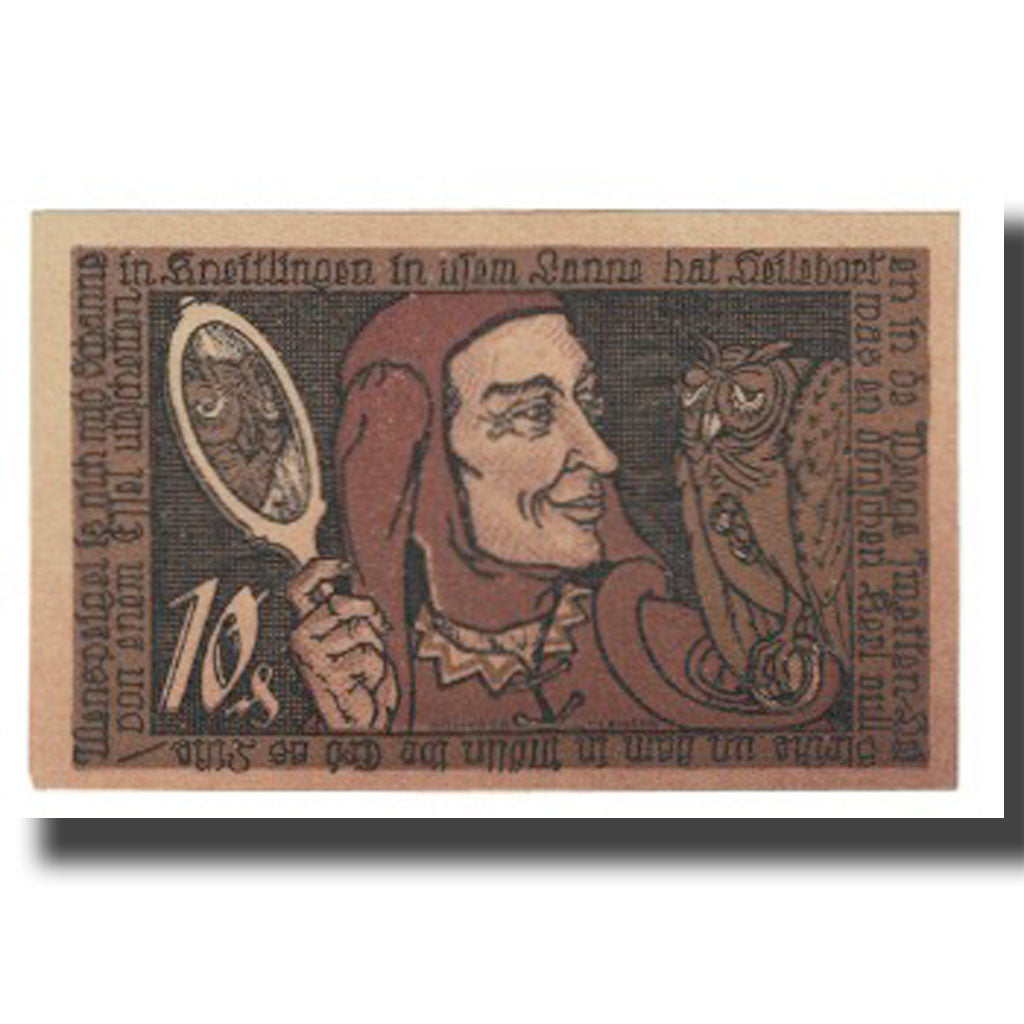 Banknote, Germany, Braunschweig, 10 Pfennig, personnage, 1923, 1923-05-01