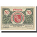 Banknote, Germany, Mainz, 50 Pfennig, Blason, 1921, 1921-04-01, UNC(63)
