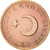 Turkey, Kurus, 1970, EF(40-45), Bronze, KM:895a