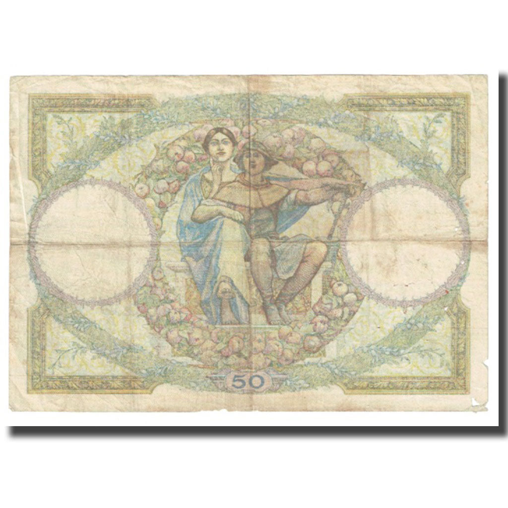 France, 50 Francs, Luc Olivier Merson, 1933, boyer strohl, 1933-10-12