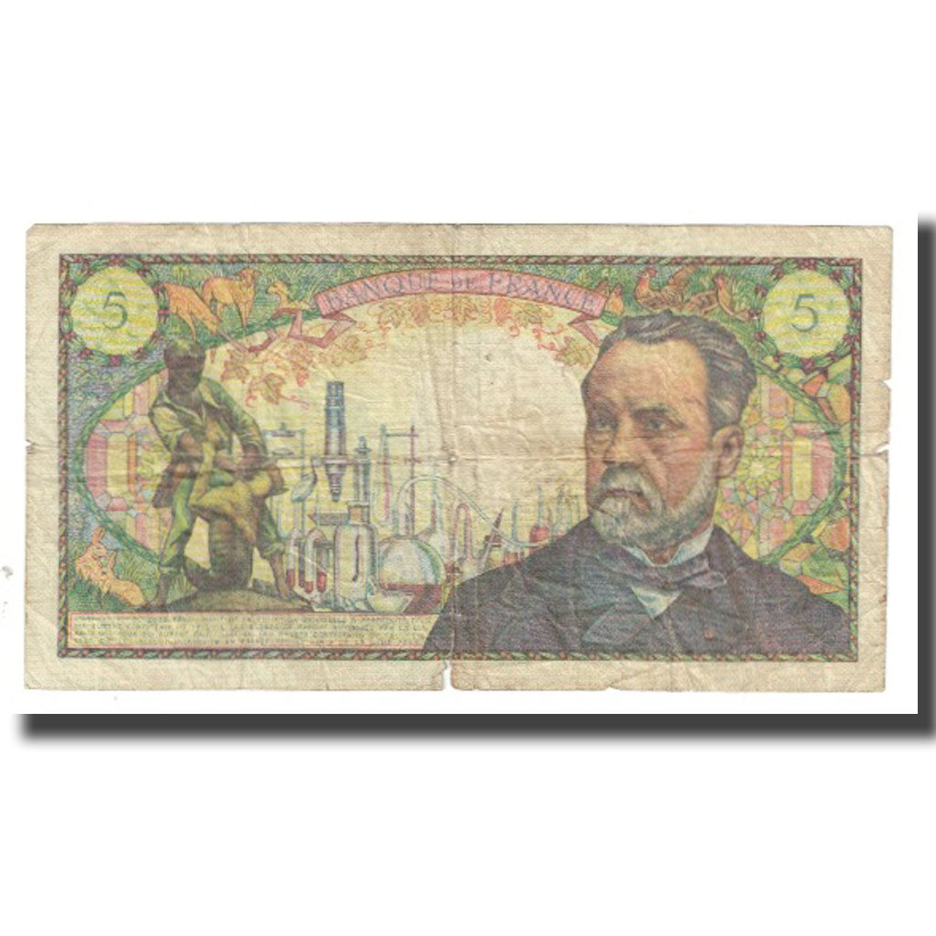 Francia, 5 Francs, Pasteur, 1966, R.Tondu-P.Gargam-H.Morant, 1966-05-05, MB