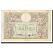 France, 100 Francs, Luc Olivier Merson, 1938, P. Rousseau and R. Favre-Gilly