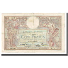 France, 100 Francs, Luc Olivier Merson, 1938, P. Rousseau and R. Favre-Gilly