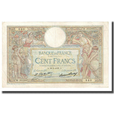 France, 100 Francs, Luc Olivier Merson, 1928, P. Rousseau and R. Favre-Gilly