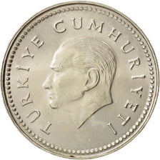 Monnaie, Turquie, 5000 Lira, 1992, SUP+, Nickel-Bronze, KM:1025