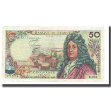 France, 50 Francs, Racine, 1975, G.Gouin D'Ambrières-R.Tondu-P.Gargam