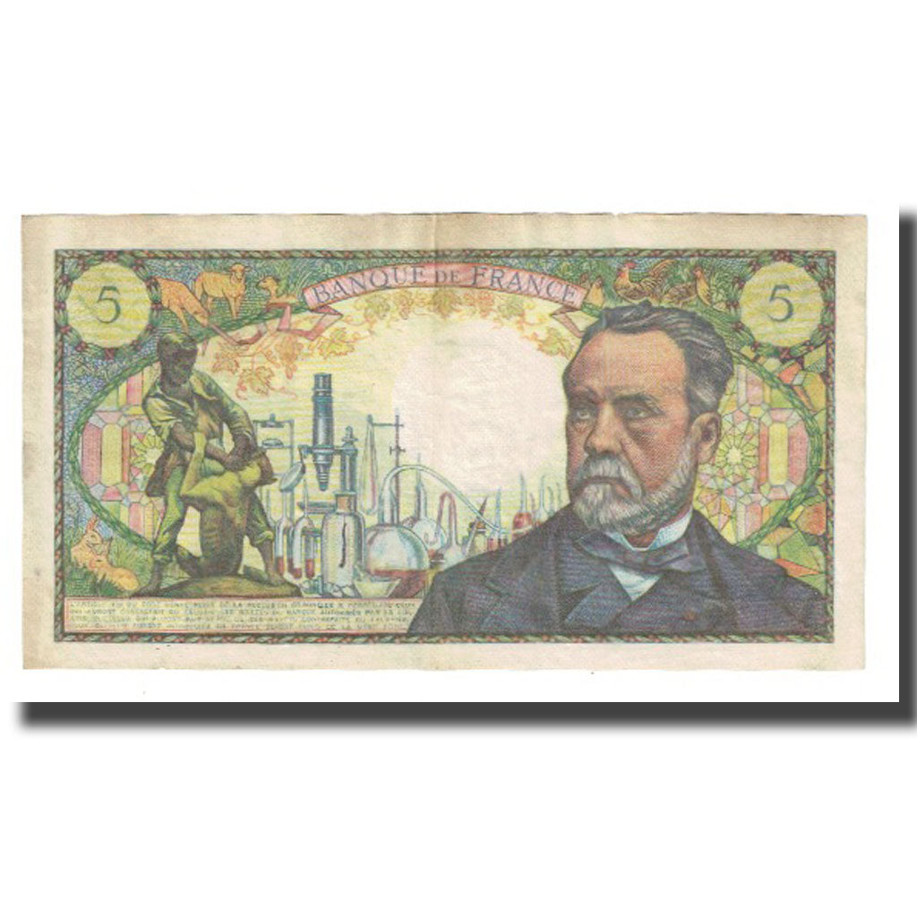 France, 5 Francs, Pasteur, 1966, R.Tondu-P.Gargam-H.Morant, 1966-11-04