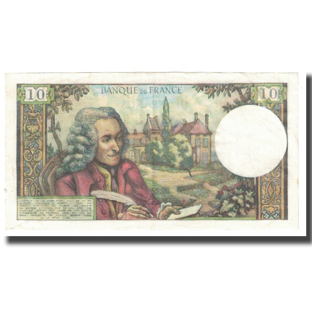 Francia, 10 Francs, Berlioz, 1971, P. A.Strohl-G.Bouchet-J.J.Tronche