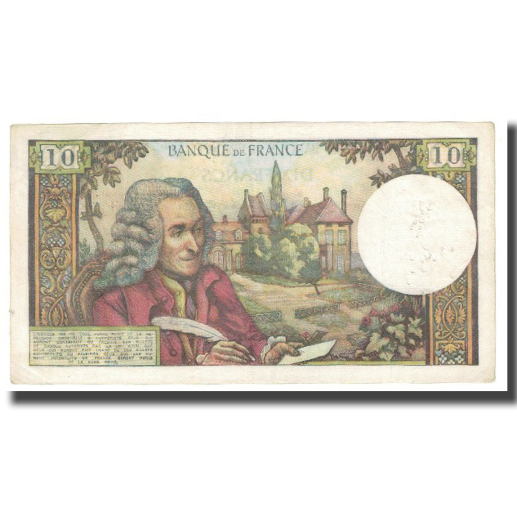 Francia, 10 Francs, Berlioz, 1970, P. A.Strohl-G.Bouchet-J.J.Tronche