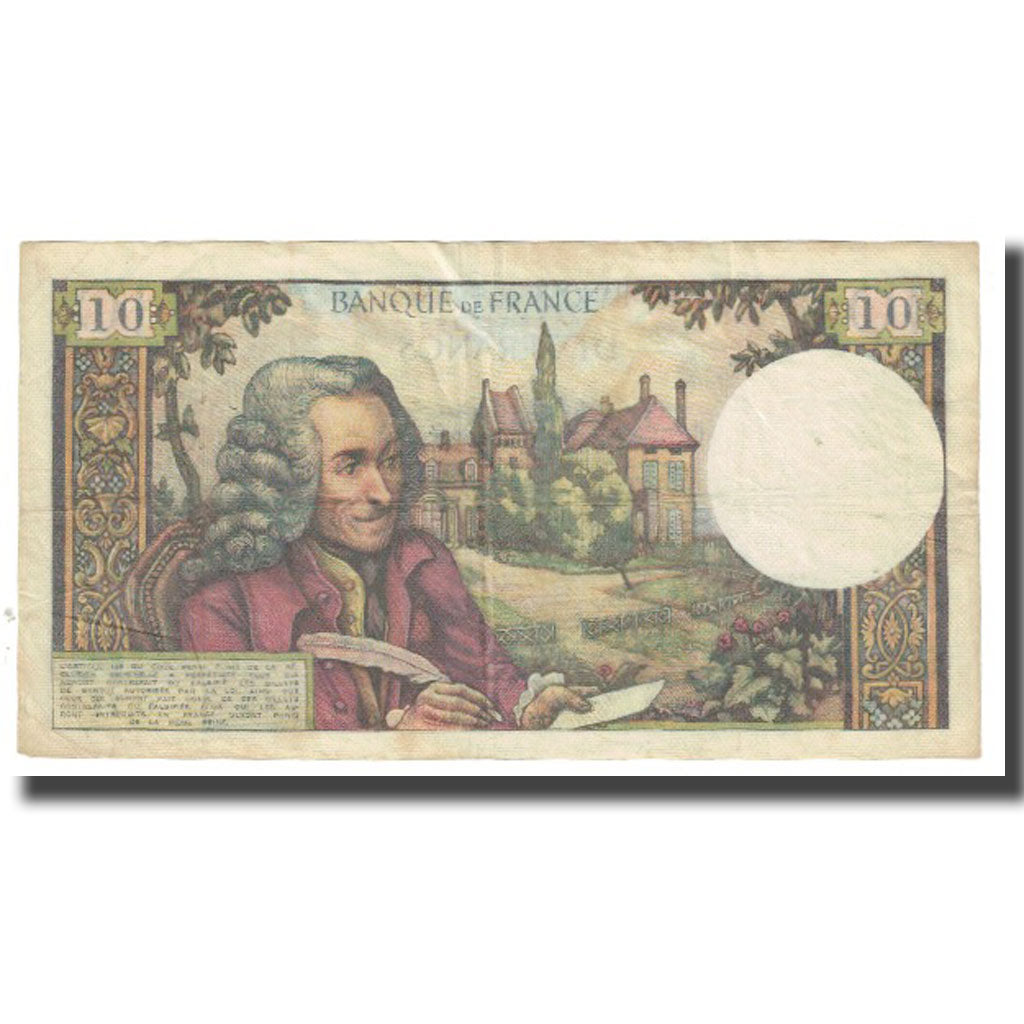 Francia, 10 Francs, Voltaire, 1964, R.Tondu-G.Bouchet-H.Morant, 1964-02-06, MBC