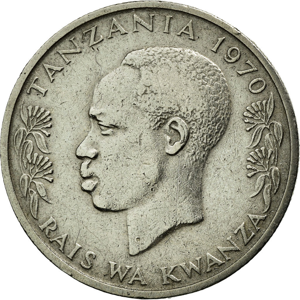 Coin, Tanzania, 50 Senti, 1970, EF(40-45), Copper-nickel, KM:3