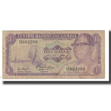 Banknot, Gambia, 1 Dalasi, KM:4a, VF(20-25)