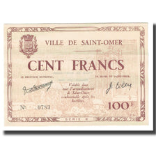 Francia, Saint-Omer, 100 Francs, 1940, SPL-
