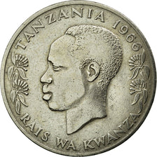 Coin, Tanzania, Shilingi, 1966, EF(40-45), Copper-nickel, KM:4