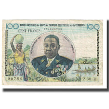 Banknote, French Equatorial Africa, 100 Francs, KM:32, VF(20-25)