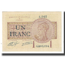 France, Paris, 1 Franc, 1922, EF(40-45)