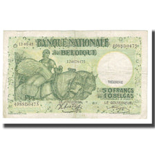 Geldschein, Belgien, 50 Francs-10 Belgas, 1943, 1943-01-12, KM:106, SS