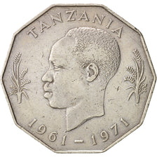 Tanzania, 5 Shilingi, 1971, EF(40-45), Copper-nickel, KM:5