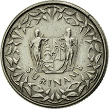 Coin, Suriname, 25 Cents, 1976, EF(40-45), Copper-nickel, KM:14