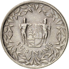 Suriname, 10 Cents, 1966, AU(55-58), Copper-nickel, KM:13