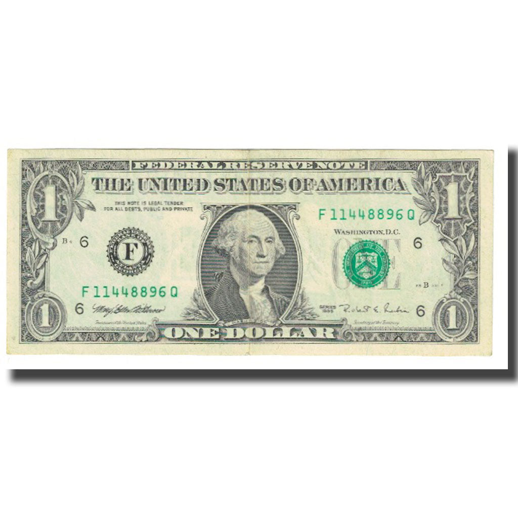 Banknote, United States, One Dollar, 1995, EF(40-45)