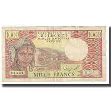 Billet, Djibouti, 1000 Francs, Undated (1979), KM:37a, TB+