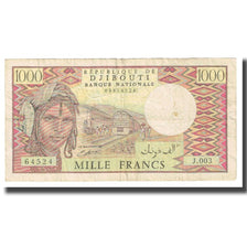 Banknote, Djibouti, 1000 Francs, Undated (1979), KM:37a, VF(30-35)