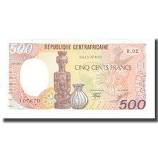Banknote, Central African Republic, 500 Francs, 1987, 1987-01-01, KM:14d