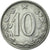 Moneda, Checoslovaquia, 10 Haleru, 1967, MBC, Aluminio, KM:49.1