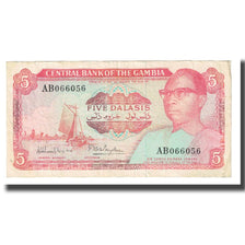 Banknote, The Gambia, 5 Dalasis, KM:9a, EF(40-45)