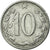 Coin, Czechoslovakia, 10 Haleru, 1966, EF(40-45), Aluminum, KM:49.1
