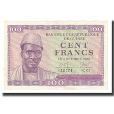 Banknote, Guinea, 100 Francs, 1958, 1958-10-02, KM:7, AU(55-58)