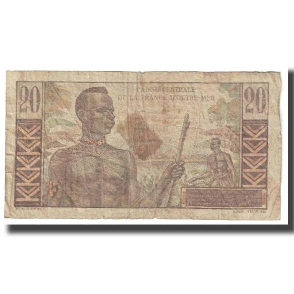 Banknote, Saint Pierre and Miquelon, 20 Francs, KM:24, VF(20-25)