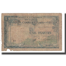 Banknote, FRENCH INDO-CHINA, 1 Piastre = 1 Riel, KM:94, VG(8-10)