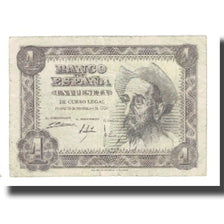 Banknote, Spain, 1 Peseta, 1951, 1951-11-19, KM:139a, VF(20-25)
