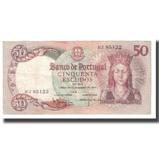 Banknote, Portugal, 50 Escudos, 1964, 1964-02-28, KM:168, EF(40-45)
