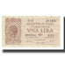 Biljet, Italië, 1 Lira, 1944, 1944-11-23, KM:29c, TTB