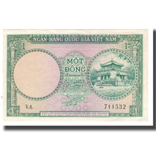 Banknote, South Viet Nam, 1 D<ox>ng, KM:1a, AU(55-58)