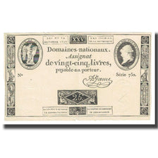 Francia, 25 Livres, 1792, A.Jame, 1792-10-24, BB, Lafaurie:162